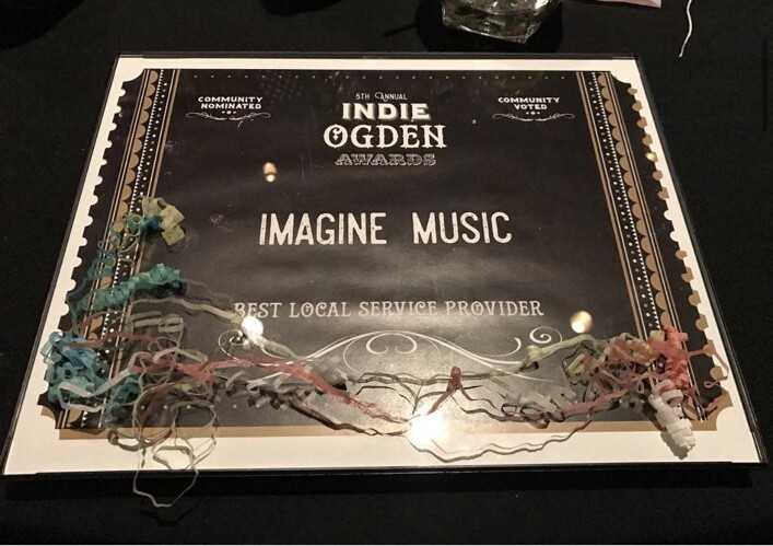 Imagine Music’s first Indie Ogden Award